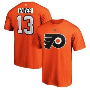 NWT Philadelphia Flyers Orange T-Shirt Hayes Size M